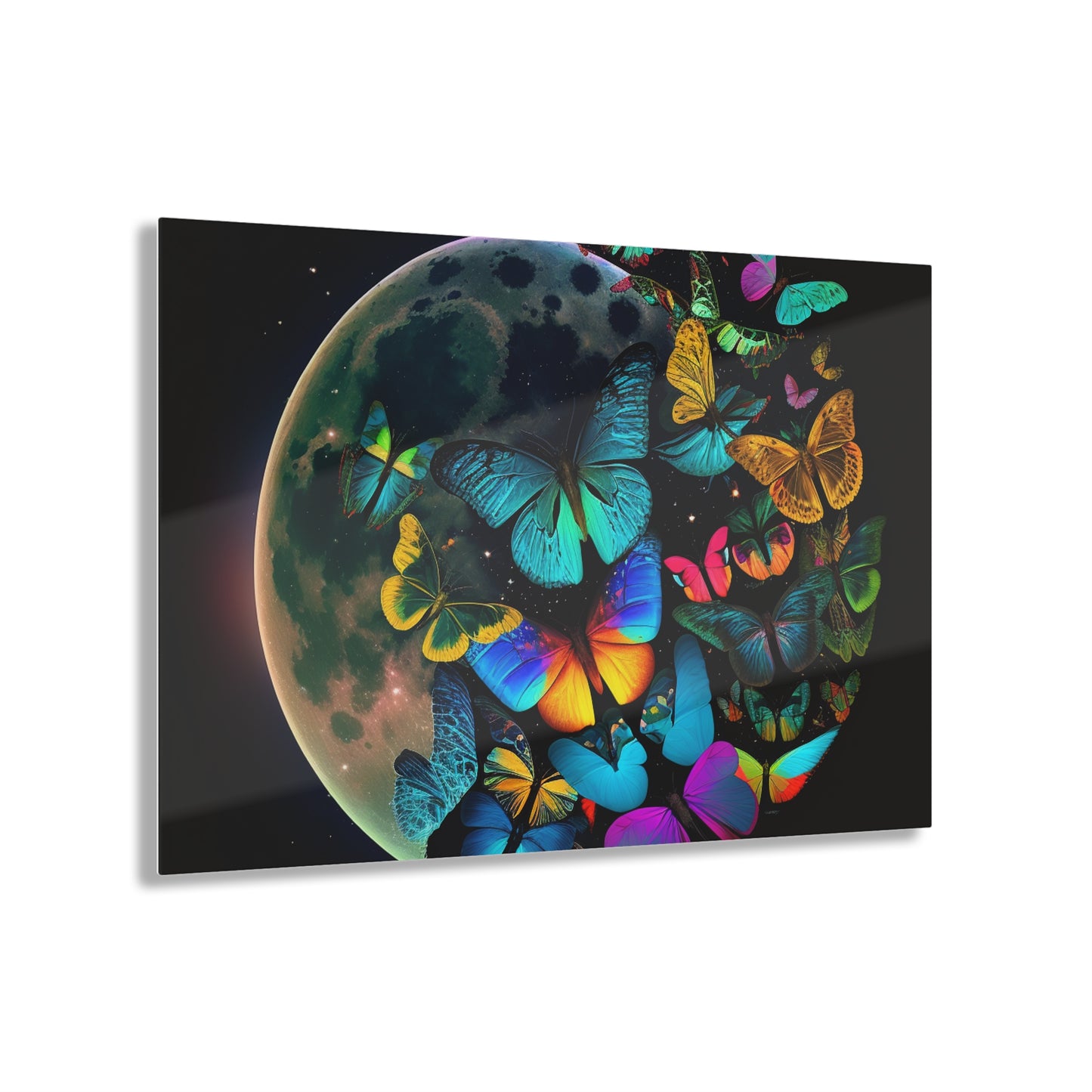 Acrylic Prints Moon Butterfly 2