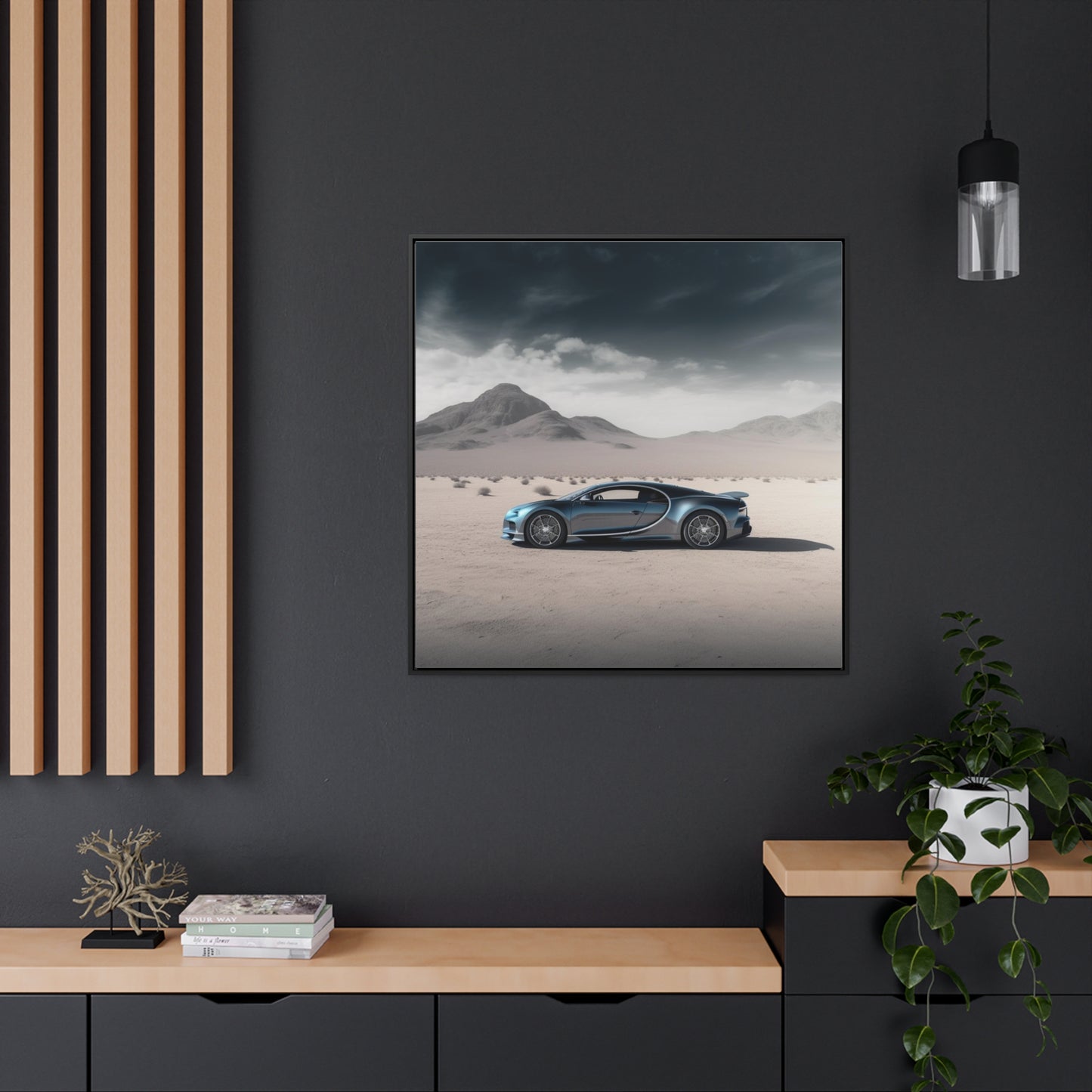 Gallery Canvas Wraps, Square Frame Bugatti Real Look 1