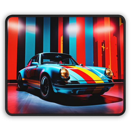 Gaming Mouse Pad  Macro American Flag Porsche 3