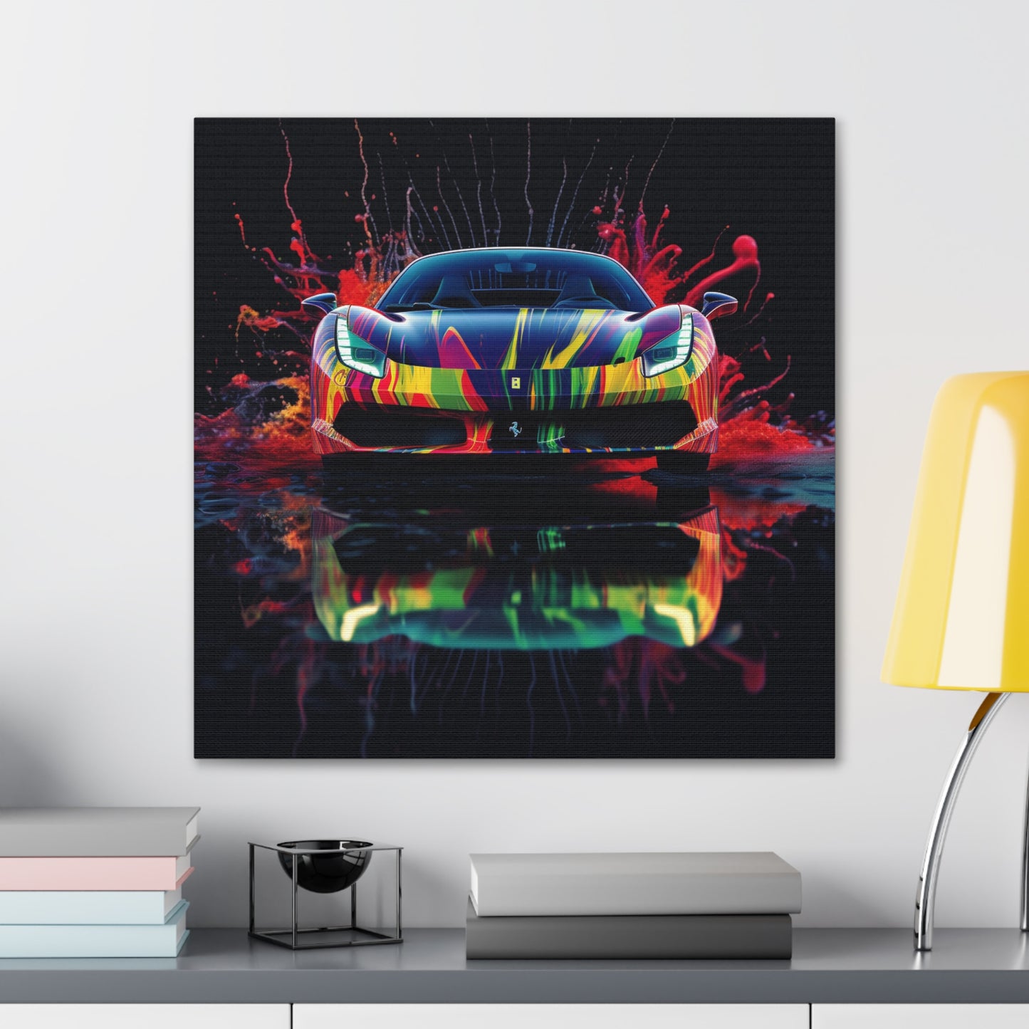 Canvas Gallery Wraps Ferrari Fusion Water 1