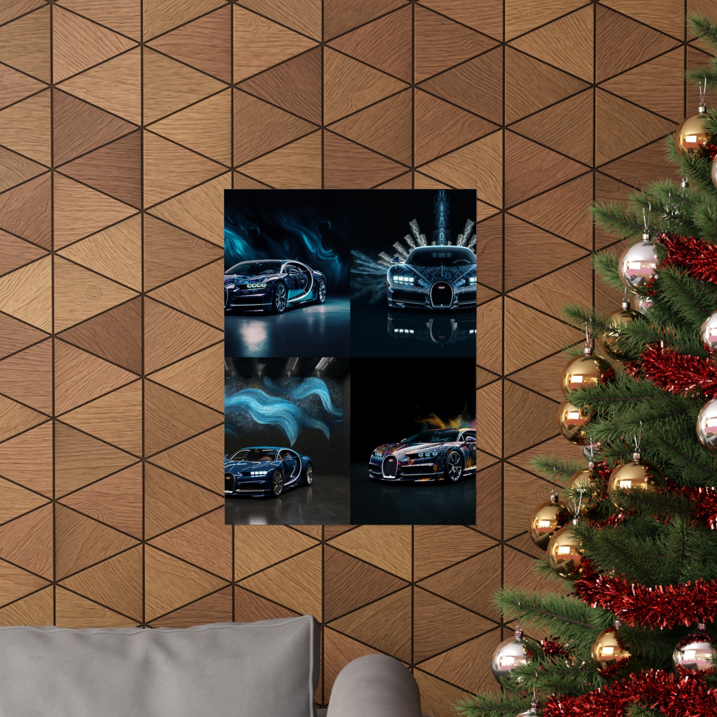 Premium Matte Vertical Posters Hyper Bugatti 5