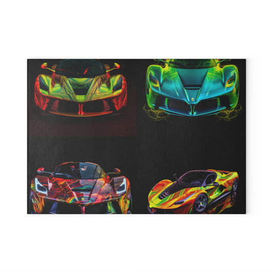 Glass Cutting Board Ferrari Neon 5