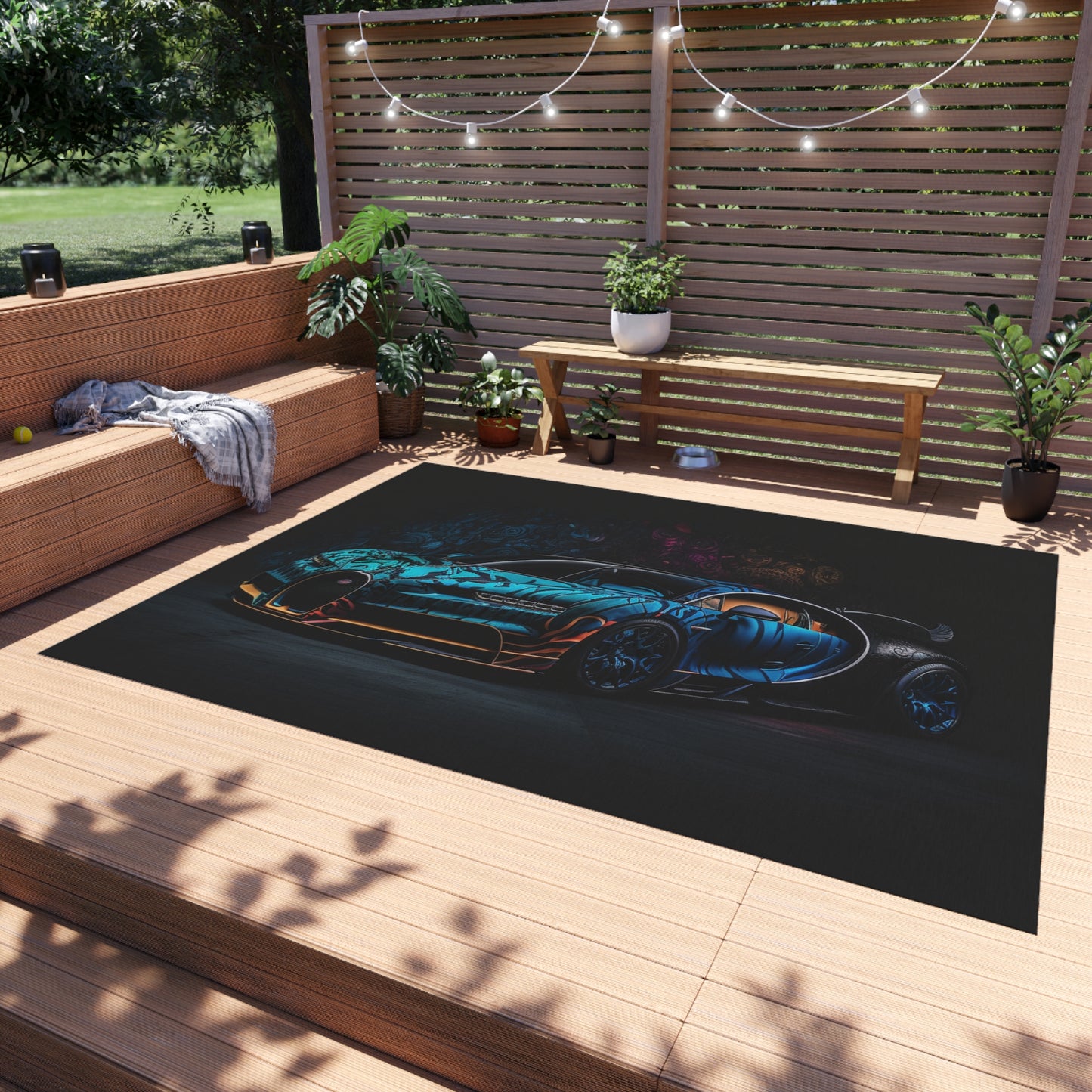 Outdoor Rug  Bugatti Blue 3