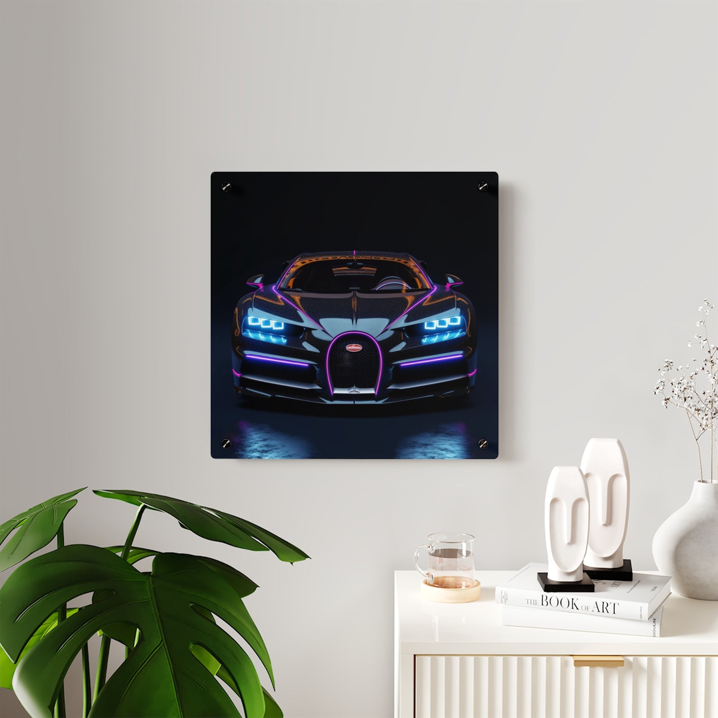 Acrylic Wall Art Panels Hyper Bugatti Chiron 2