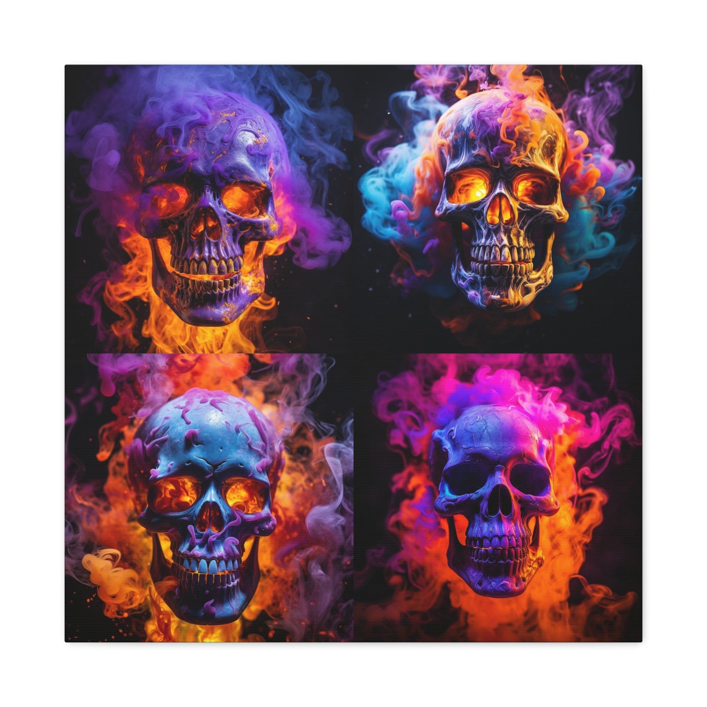 Canvas Gallery Wraps Macro Skull 5