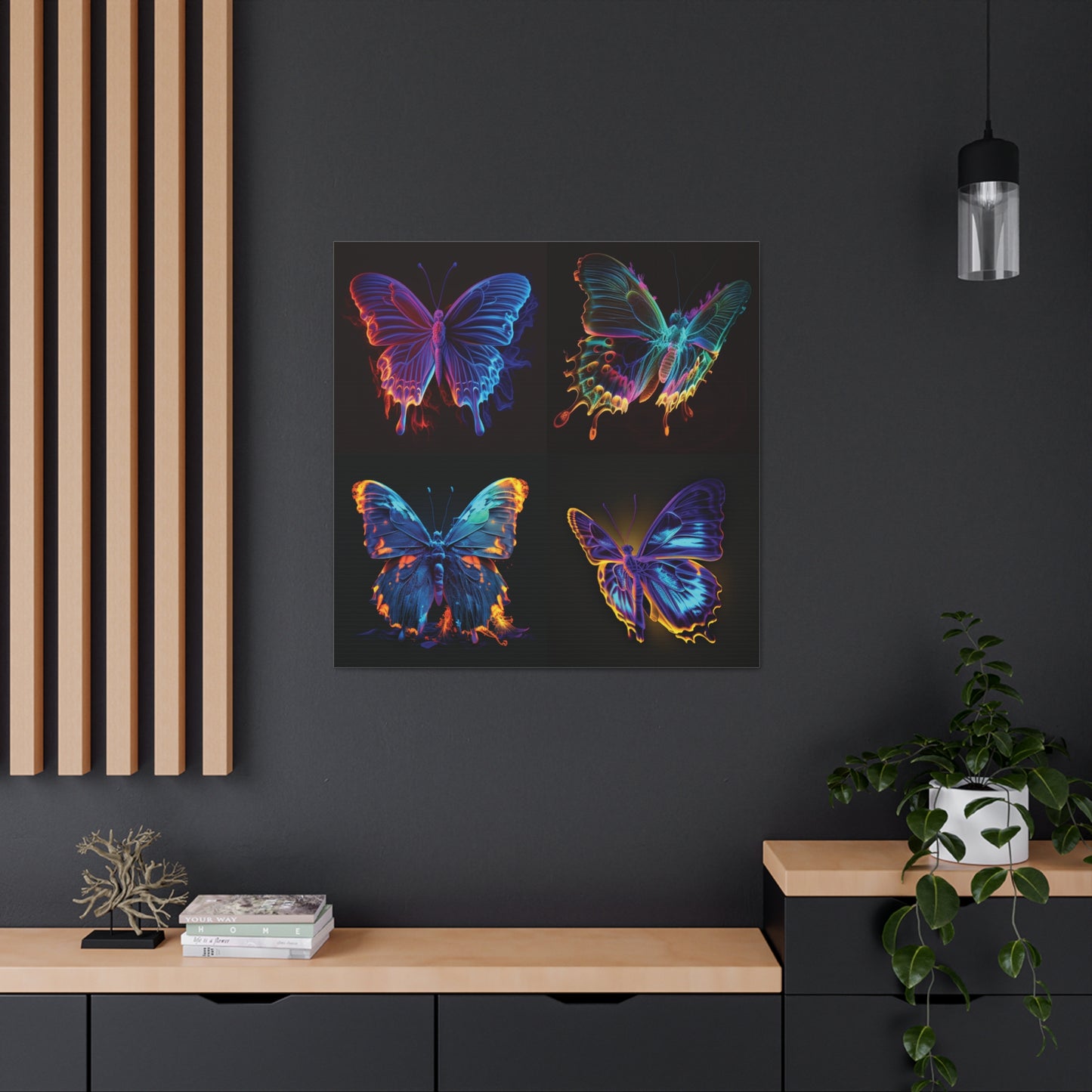 Canvas Gallery Wraps Thermal Butterfly 5