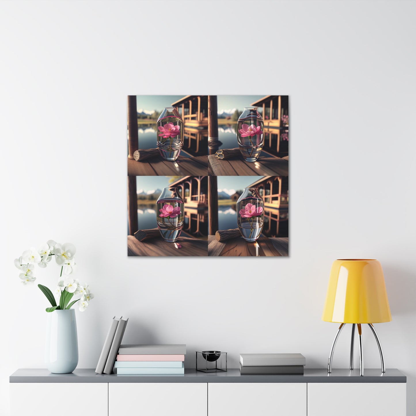 Canvas Gallery Wraps Pink Magnolia 5