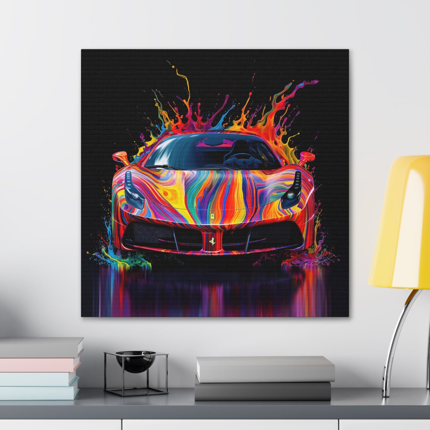 Canvas Gallery Wraps Ferrari Fusion Water 4