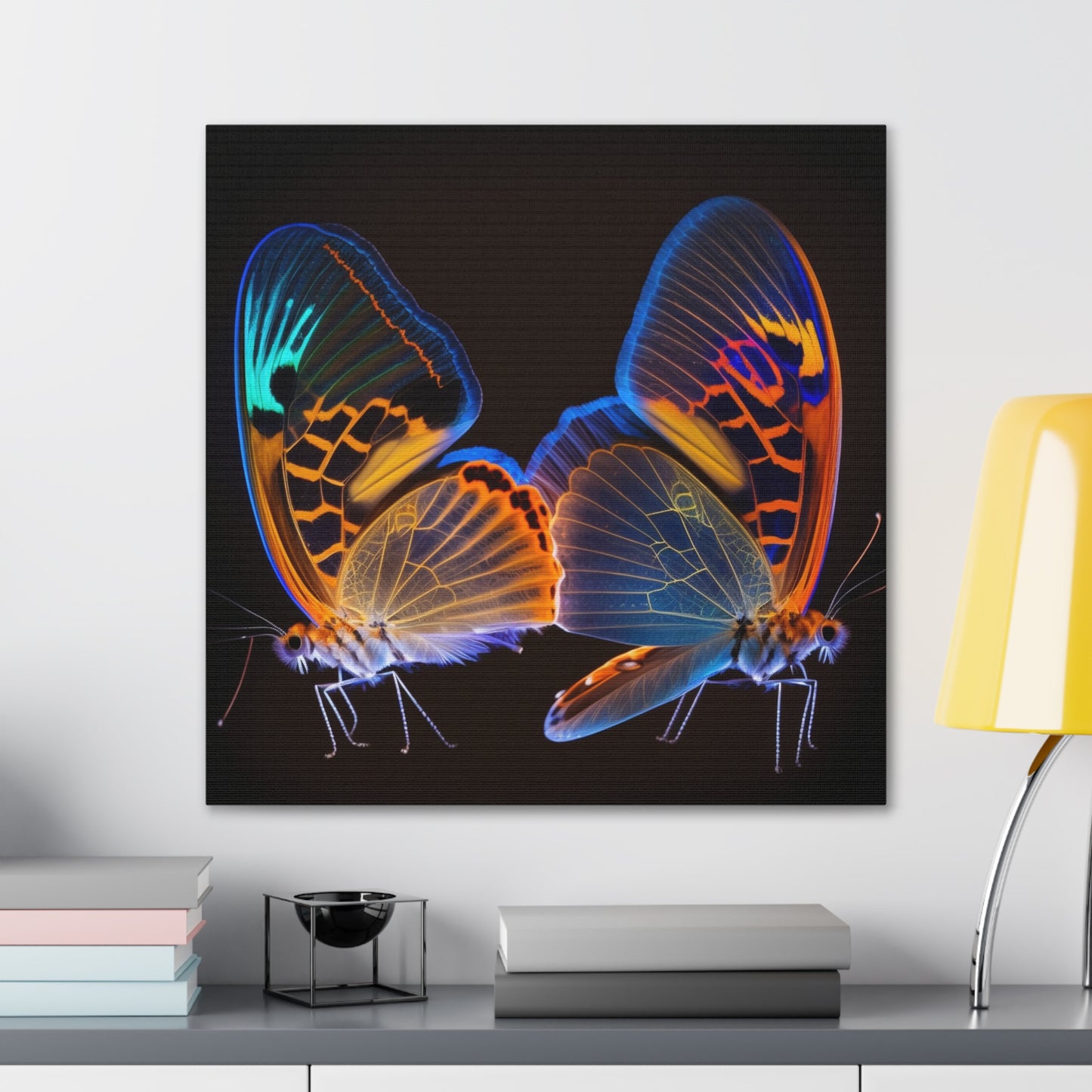 Canvas Gallery Wraps Neon Glo Butterfly 2
