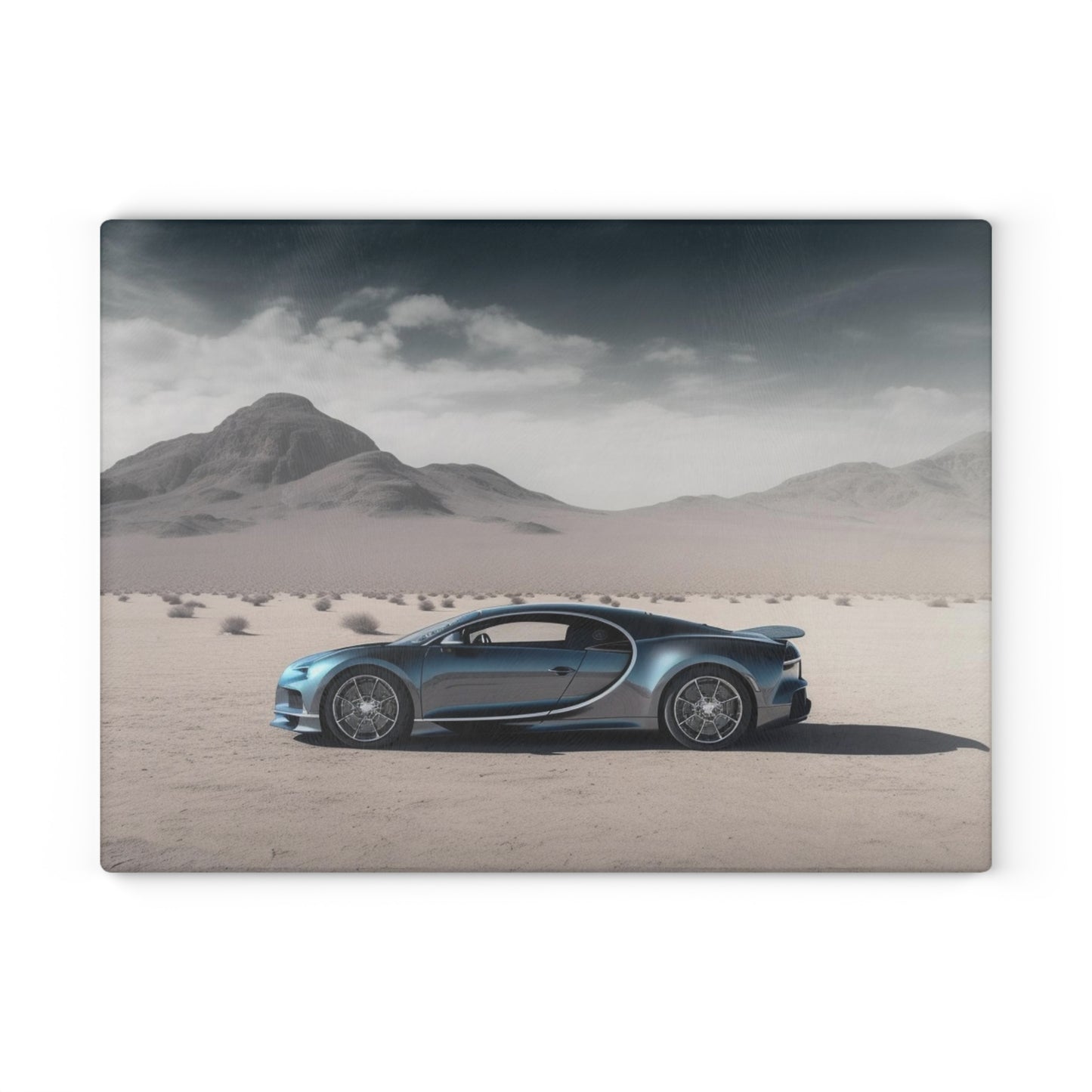 Glass Cutting Board Bugatti Real Look 1