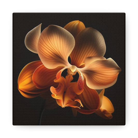 Canvas Gallery Wraps Orange Orchid 2