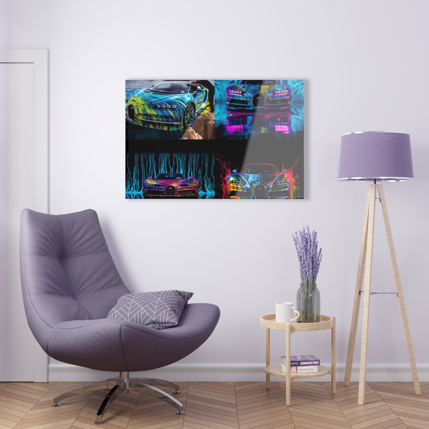 Acrylic Prints Bugatti Water 5