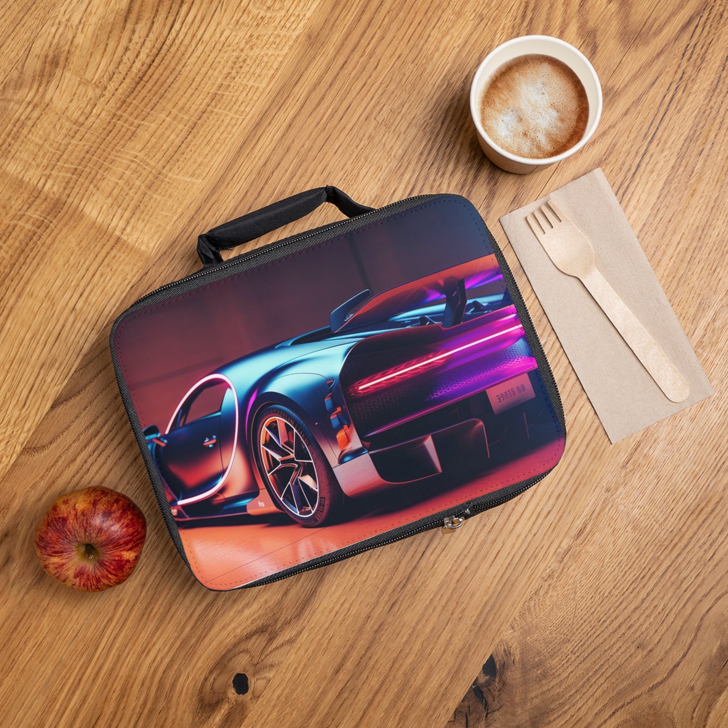 Lunch Bag Hyper Bugatti Neon Chiron 2