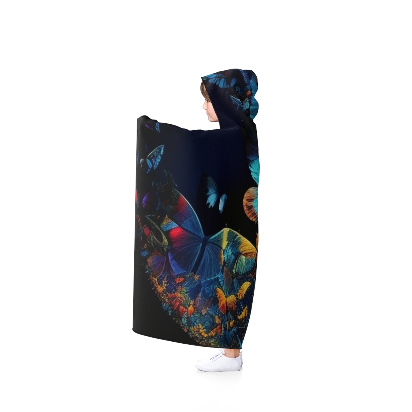 Hooded Blanket Moon Butterfly 1