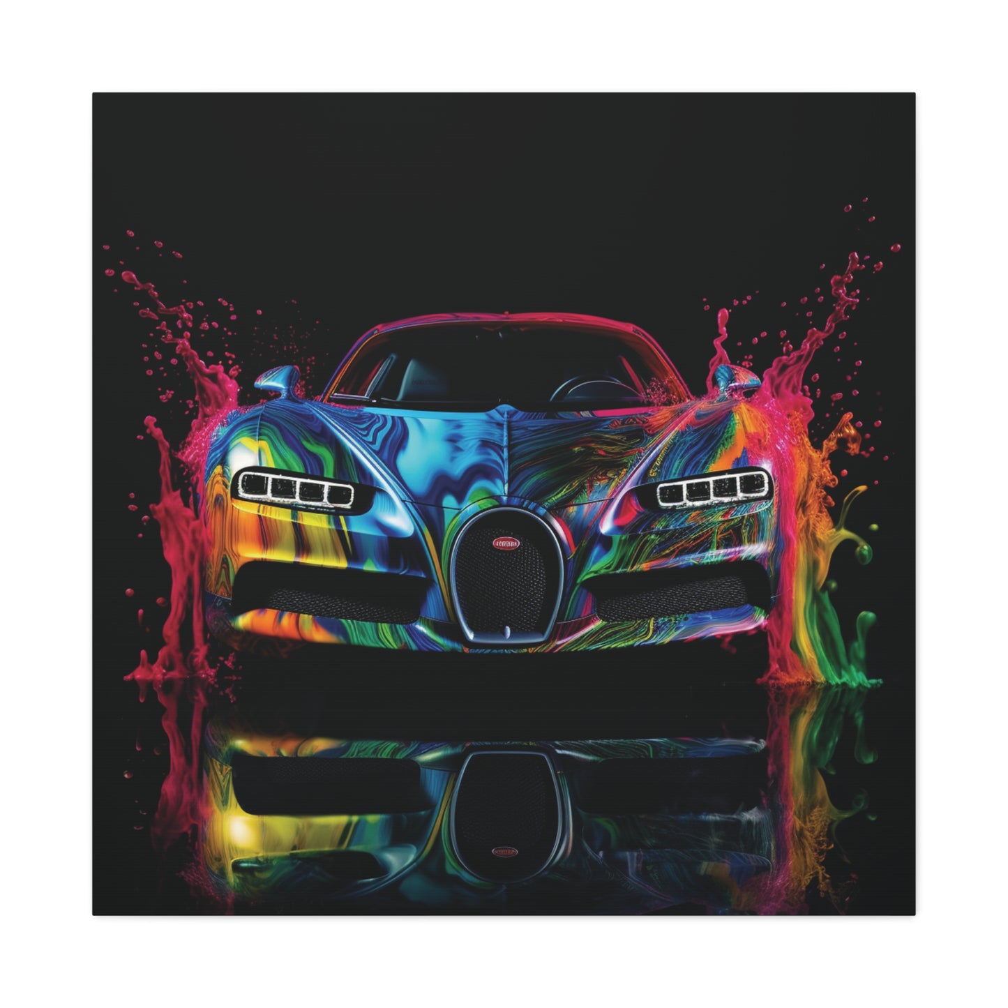 Canvas Gallery Wraps Bugatti Water 4