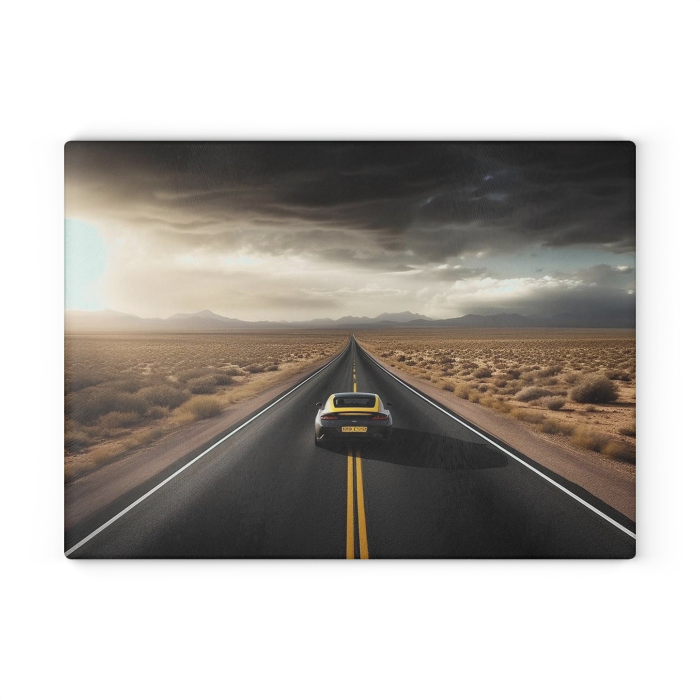 Glass Cutting Board Ferrari Road 2