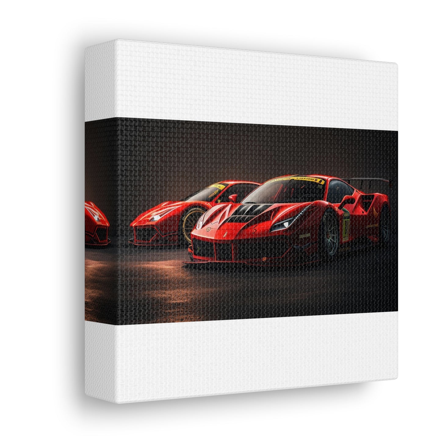 Canvas Gallery Wraps Ferrari Red 4