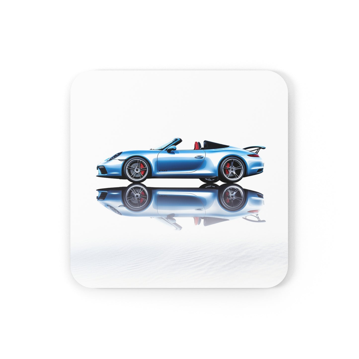 Cork Back Coaster 911 Speedster on water 4