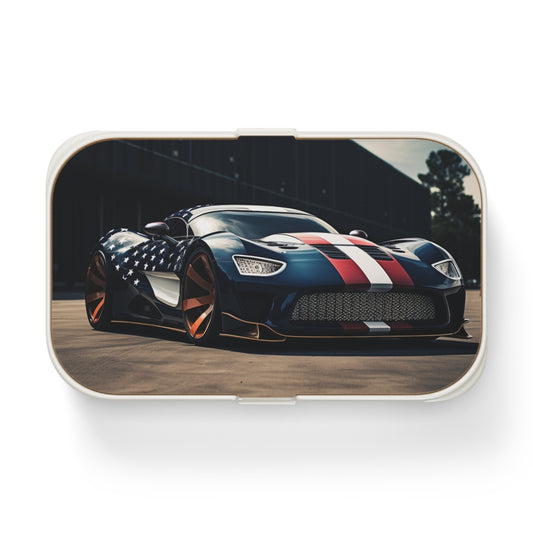 Bento Lunch Box Bugatti Flag American 2