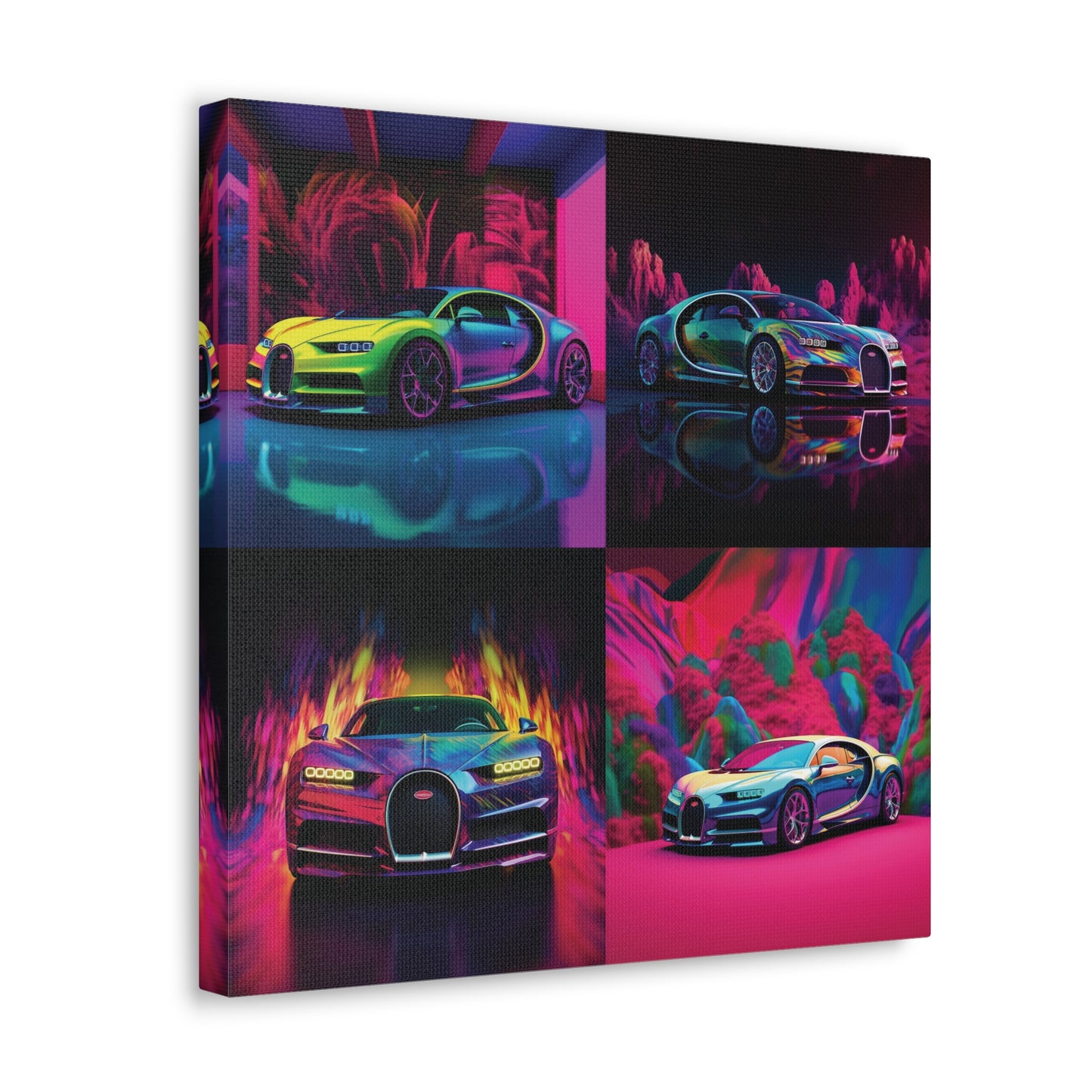 Canvas Gallery Wraps Florescent Bugatti Flair 5