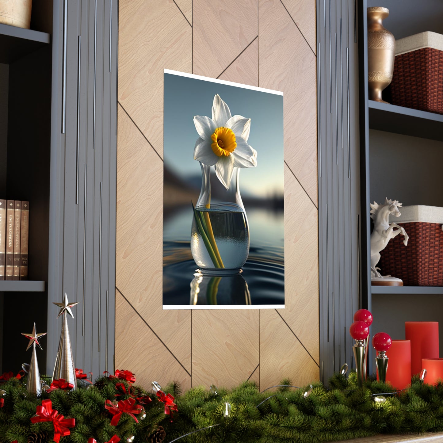 Premium Matte Vertical Posters Daffodil 3