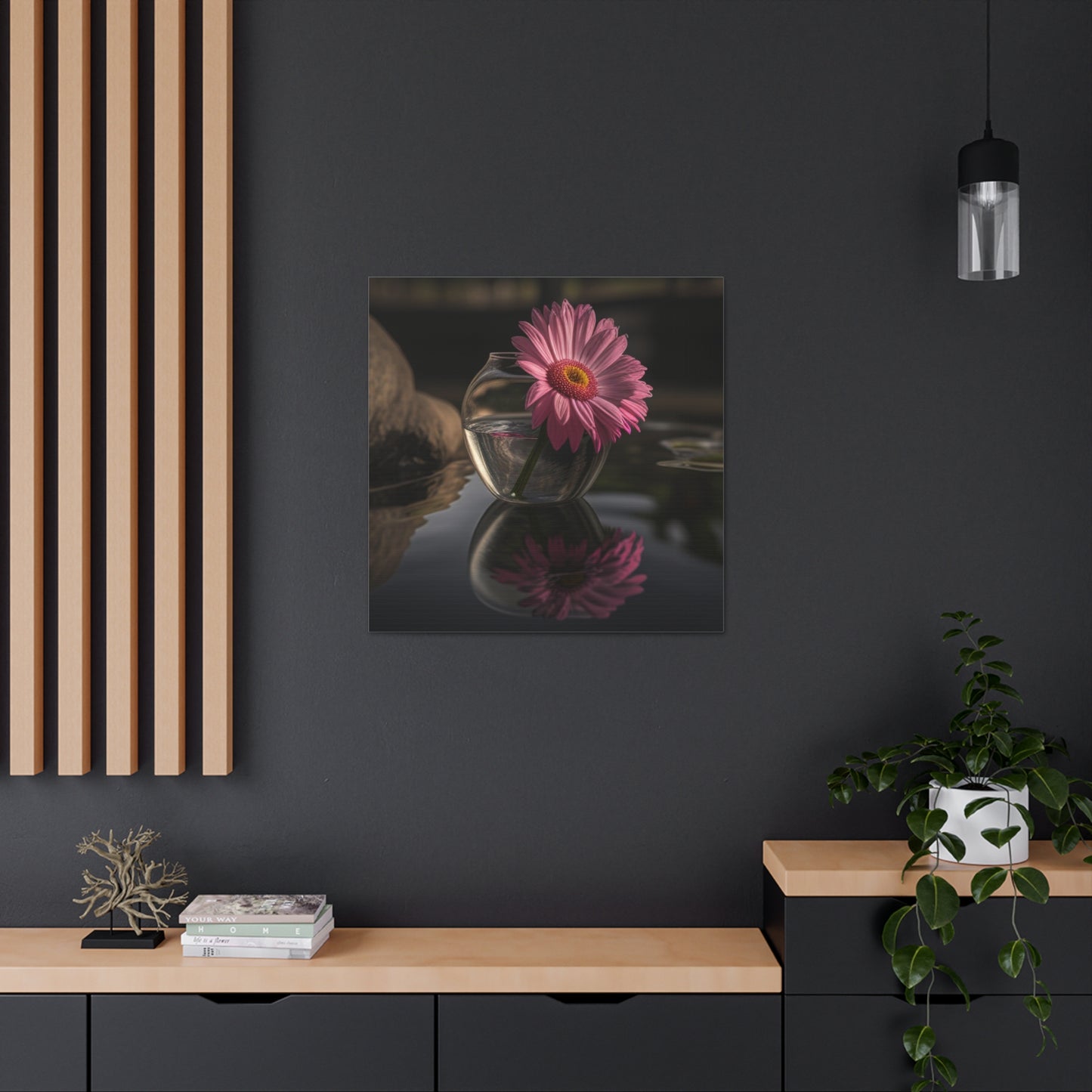 Canvas Gallery Wraps Pink Daisy 2