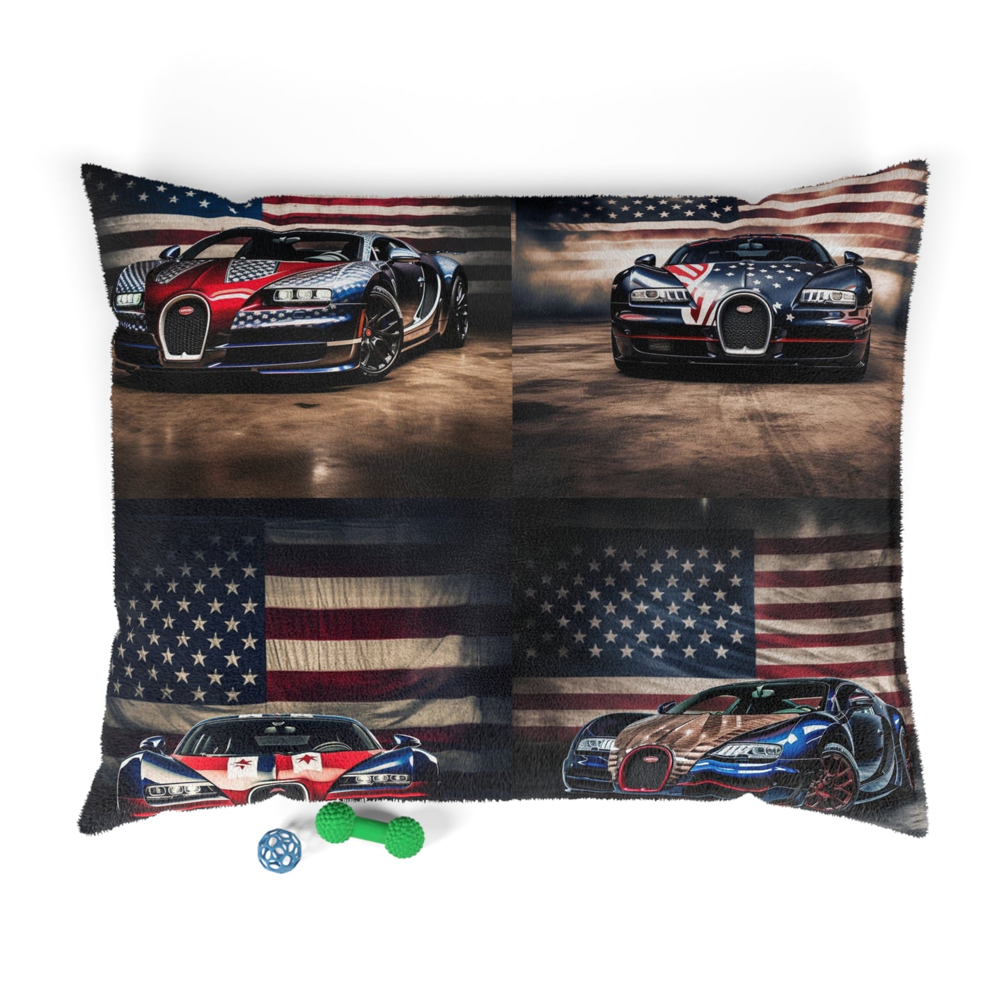 Pet Bed Bugatti American Flag 5