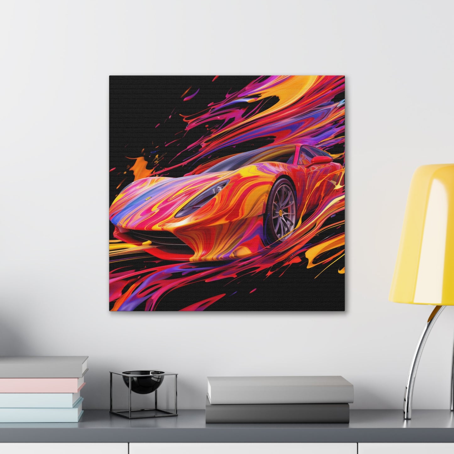 Canvas Gallery Wraps Ferrari Water Fusion 2