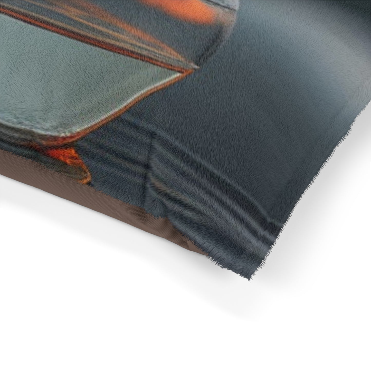 Pet Bed Orange Zinnia 2