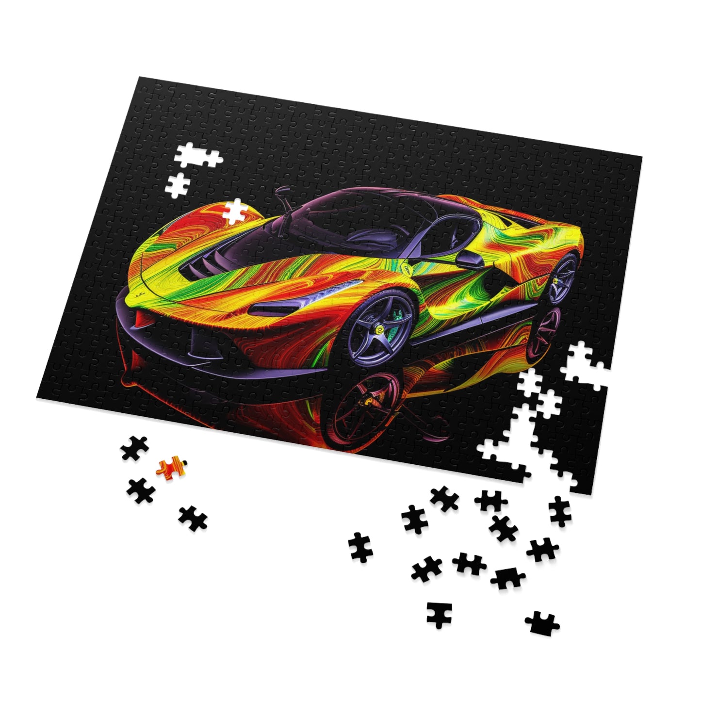 Jigsaw Puzzle (30, 110, 252, 500,1000-Piece) Ferrari Neon 4