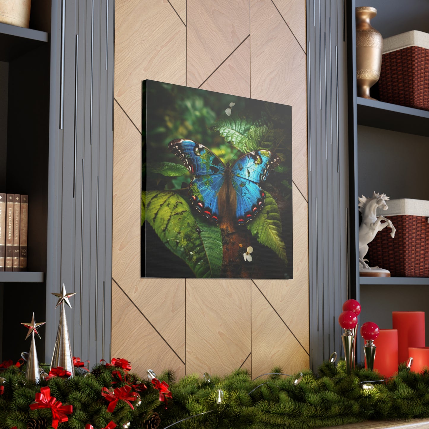 Canvas Gallery Wraps Jungle Butterfly 2