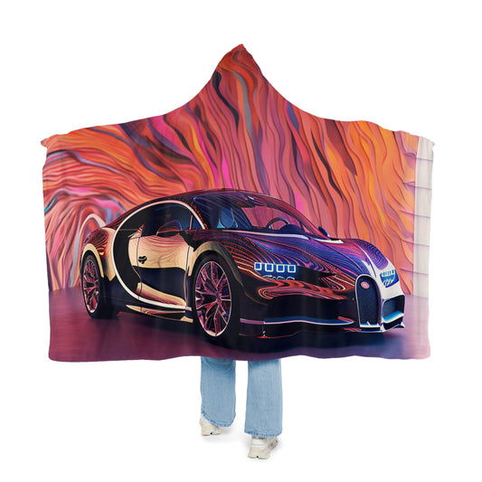 Snuggle Hooded Blanket Bugatti Abstract Flair 4