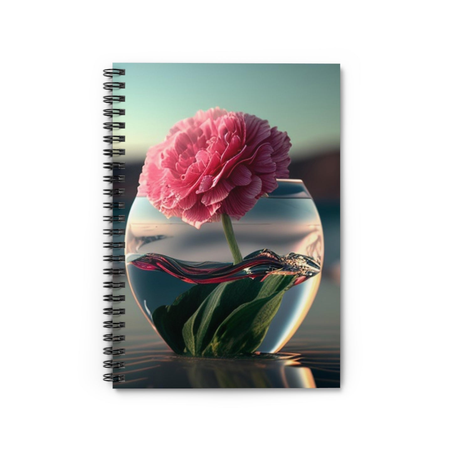 Spiral Notebook - Ruled Line Carnation 2