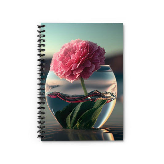 Spiral Notebook - Ruled Line Carnation 2