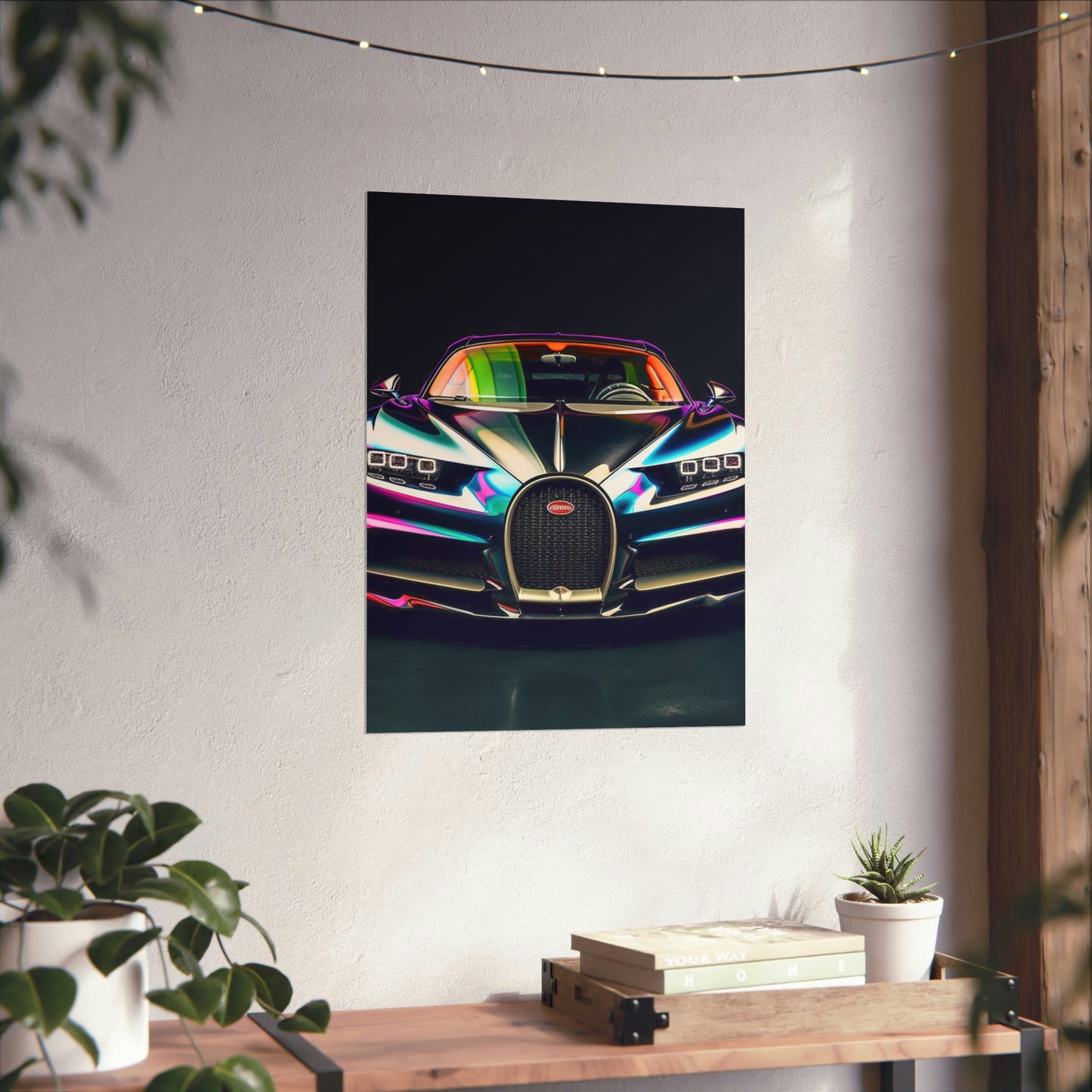 Premium Matte Vertical Posters Hyper Bugatti Chiron 4