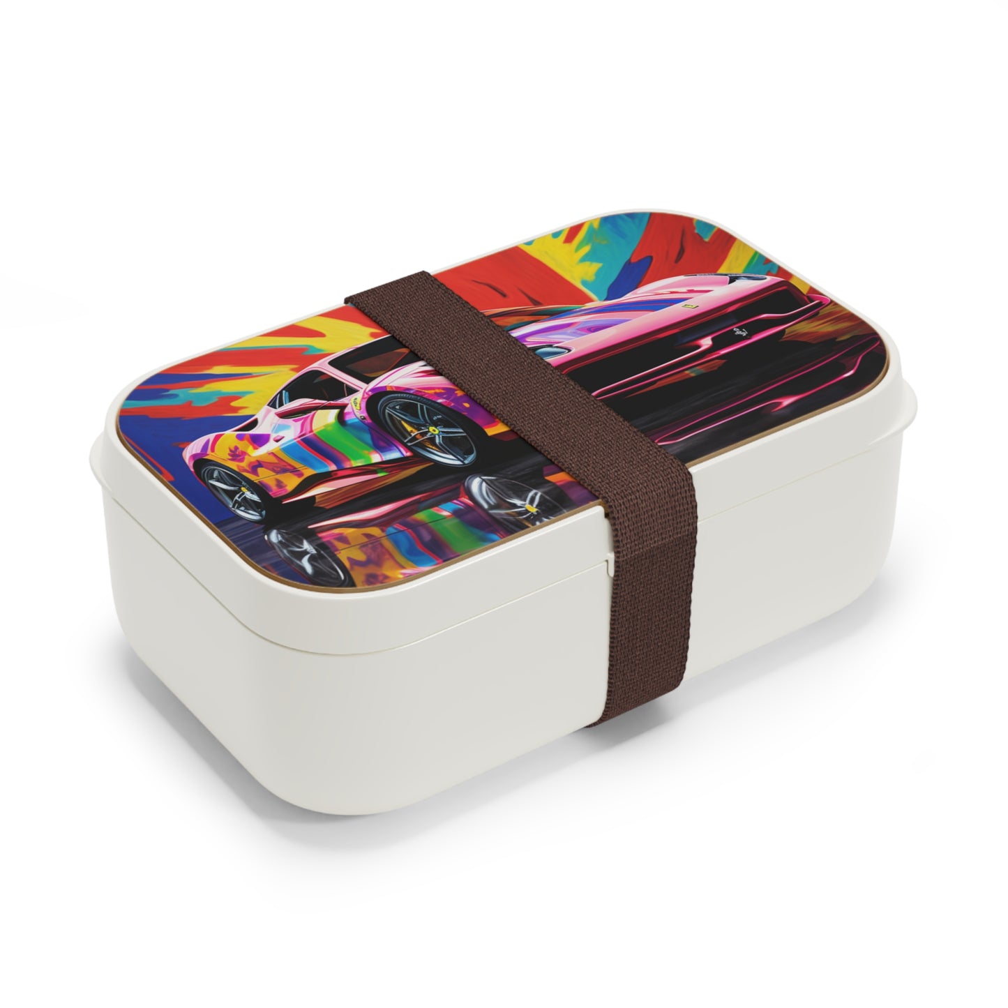 Bento Lunch Box Hyper Colorfull Ferrari 3