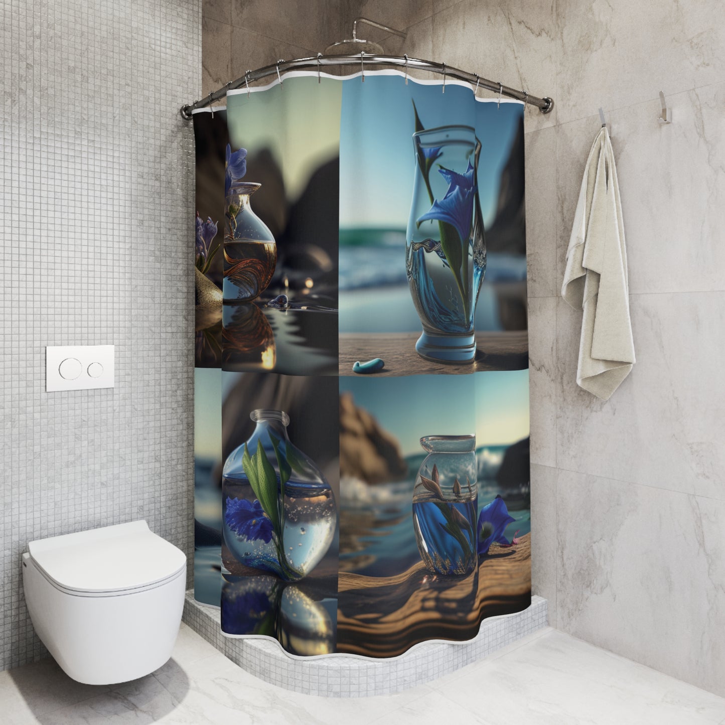 Polyester Shower Curtain The Bluebell 5
