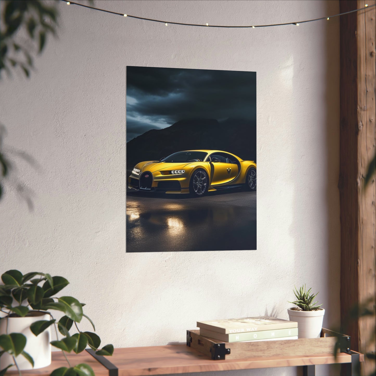 Premium Matte Vertical Posters Bugatti Real Look 4