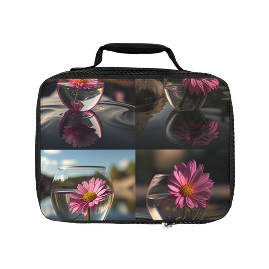 Lunch Bag Pink Daisy 5