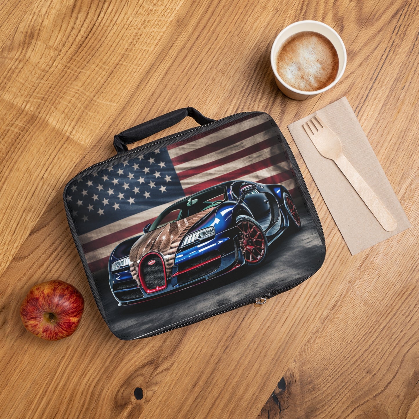 Lunch Bag Bugatti American Flag 4