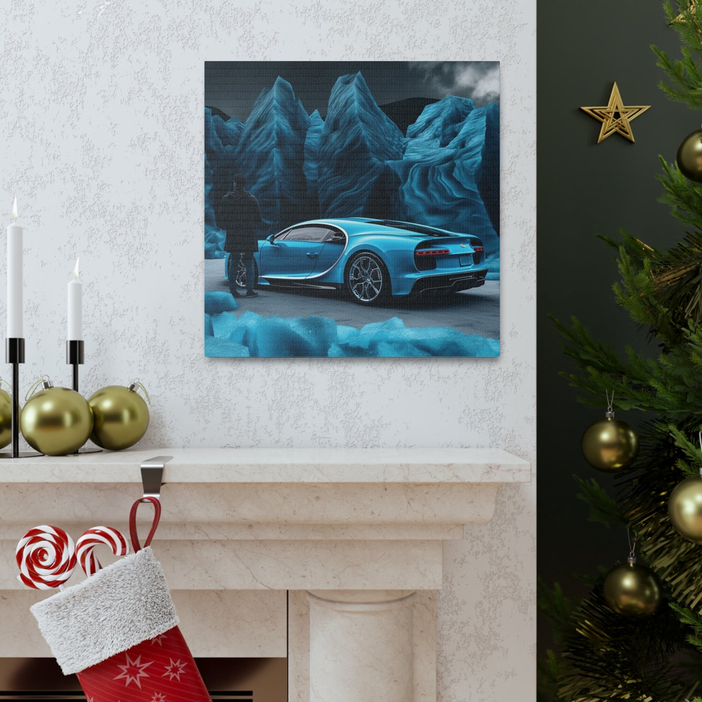 Canvas Gallery Wraps Bugatti Real Look 3