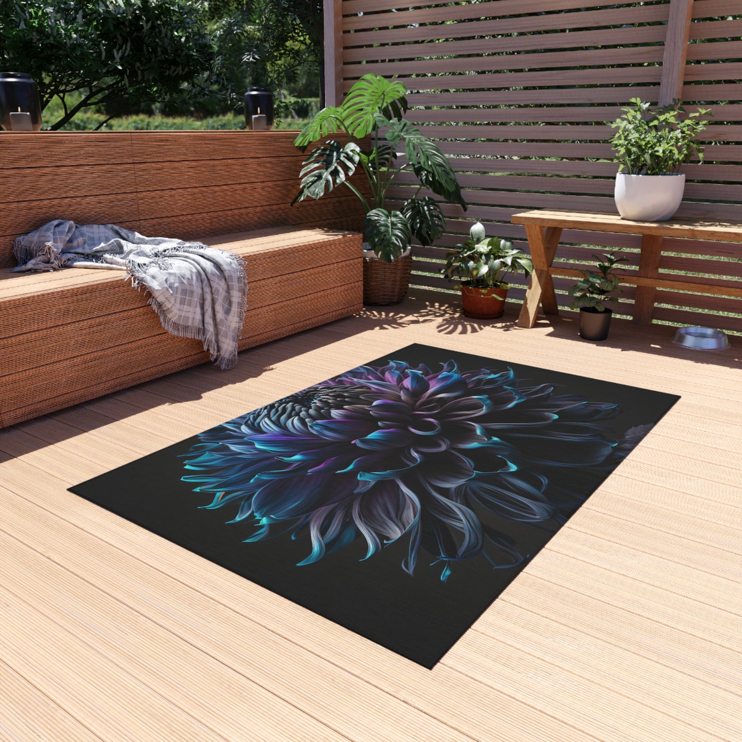 Outdoor Rug  Dahlia Purple 3