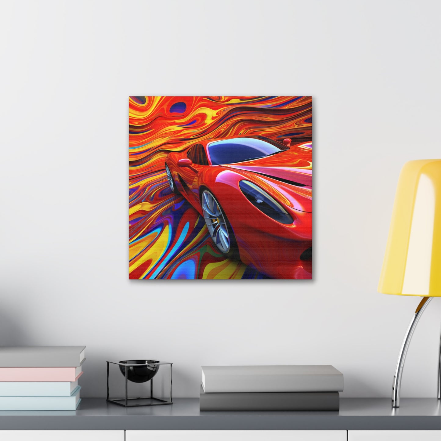 Canvas Gallery Wraps Ferrari Water Fusion 4