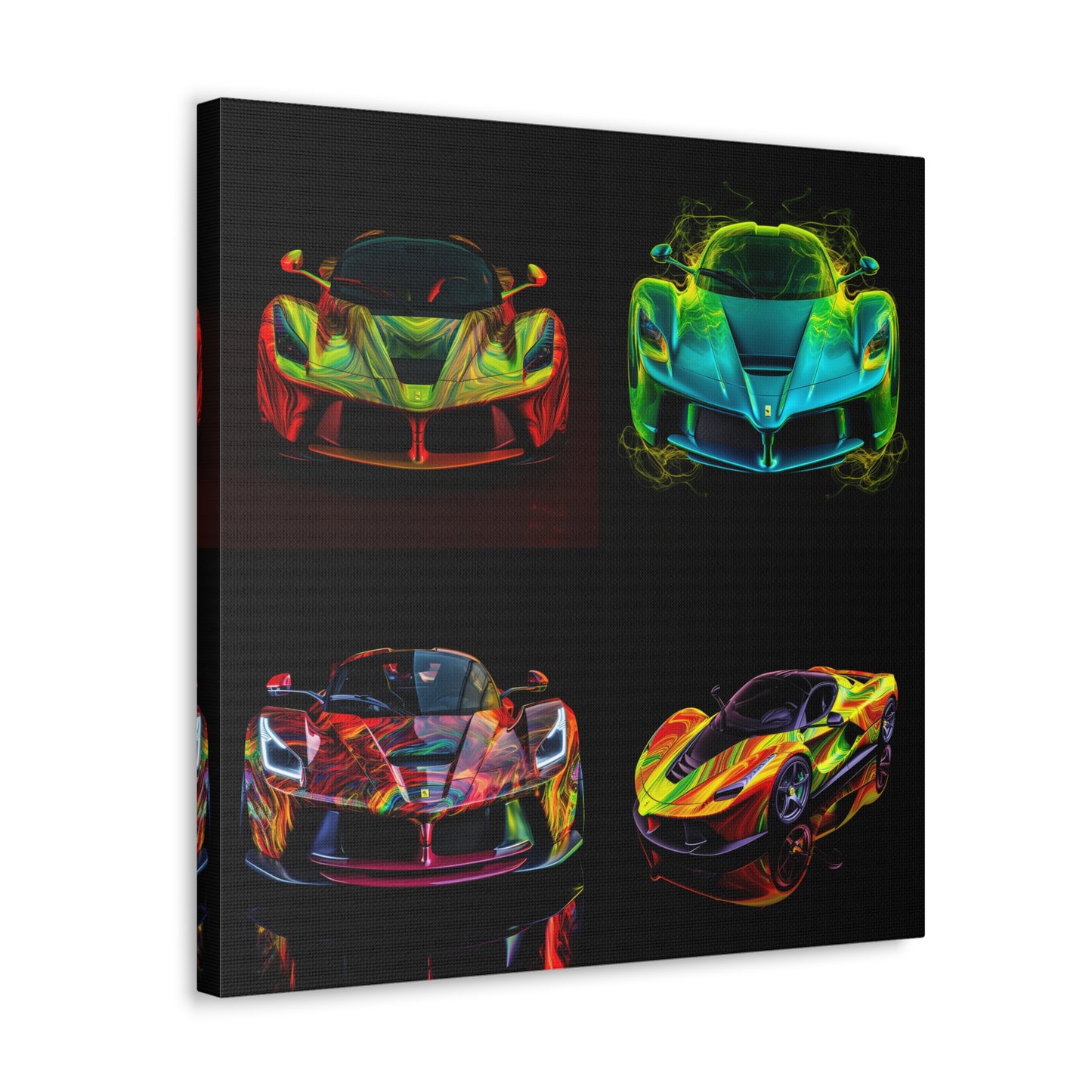 Canvas Gallery Wraps Ferrari Neon 5