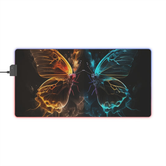 LED Gaming Mouse Pad Kiss Neon Butterfly 7