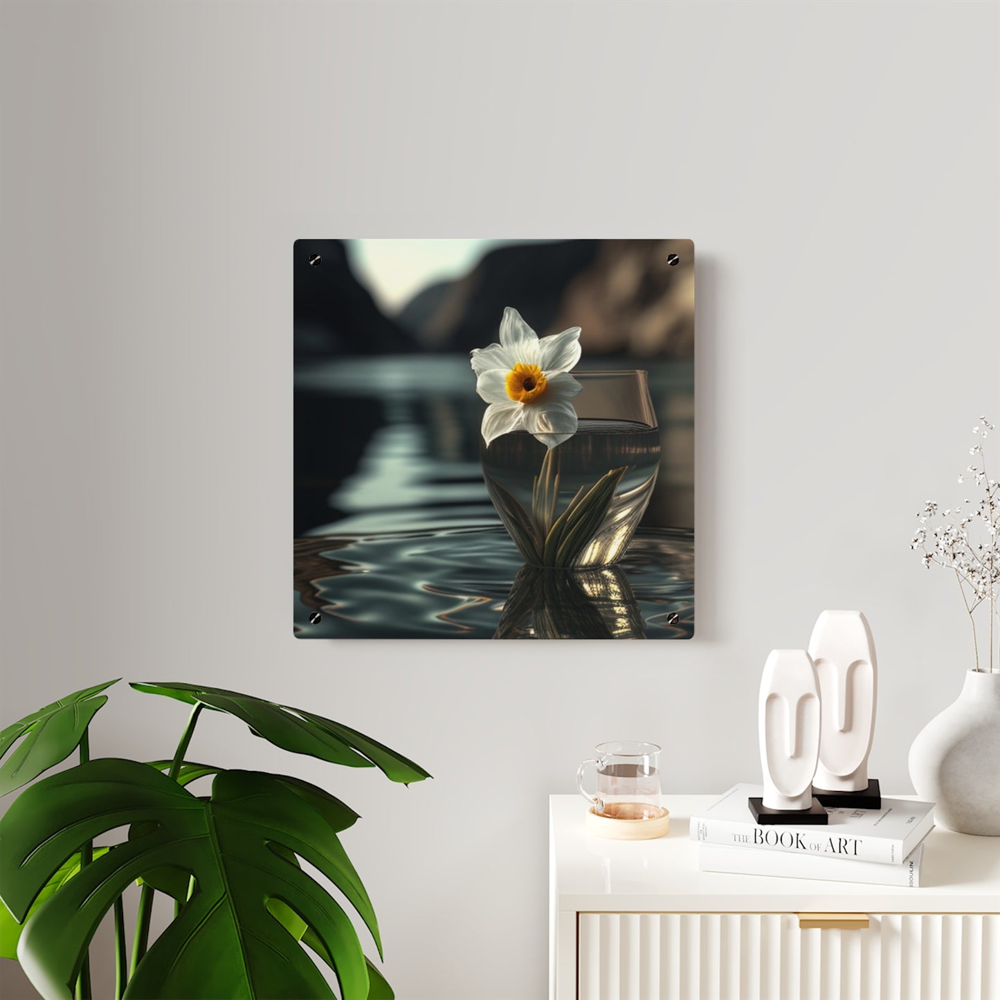 Acrylic Wall Art Panels Daffodil 2