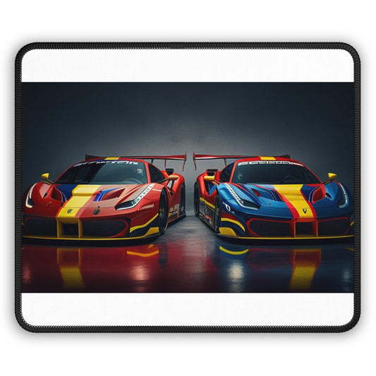 Gaming Mouse Pad  Ferrari Red Blue 4