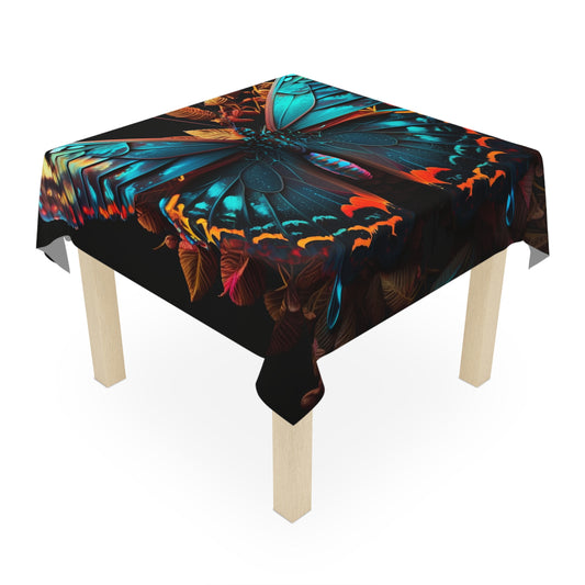 Tablecloth Hue Neon Butterfly 1