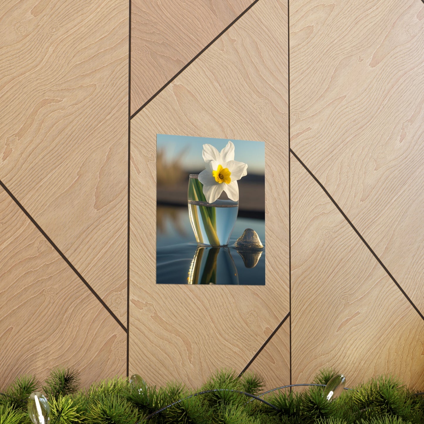 Premium Matte Vertical Posters Daffodil 4