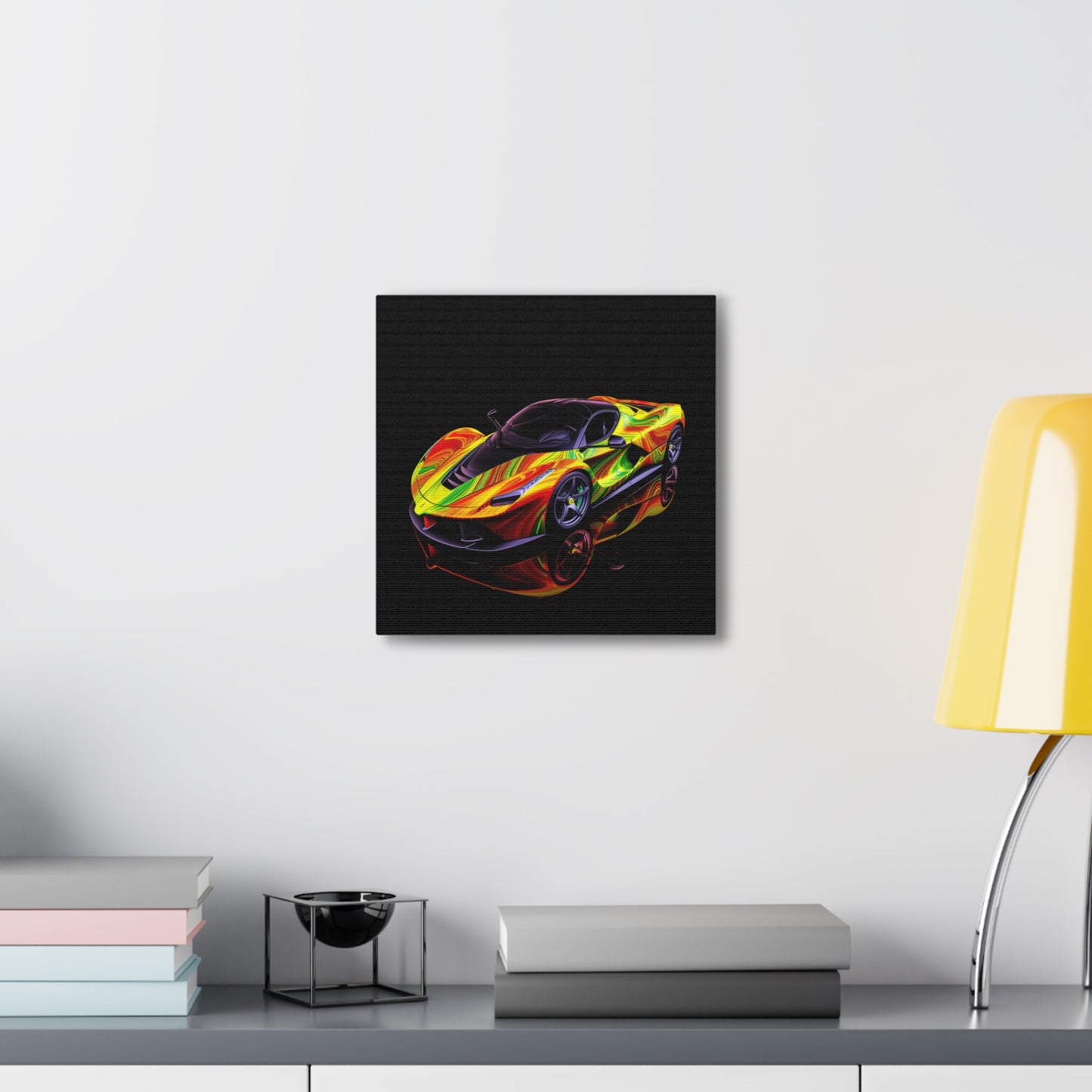 Canvas Gallery Wraps Ferrari Neon 4